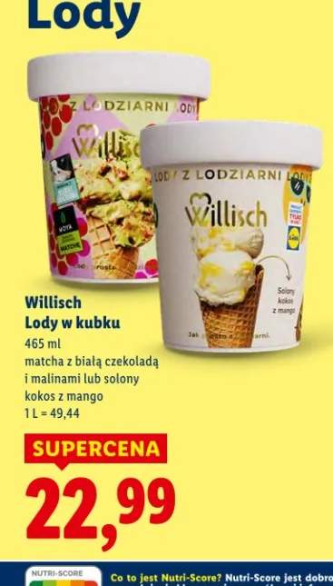 lody w kubeczku