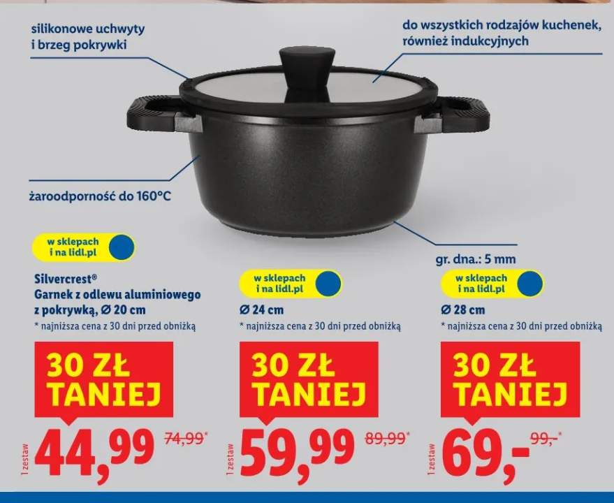 garnek z odlewu aluminiowego