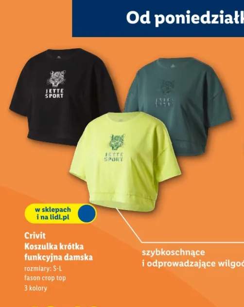 koszulka funkcyjna damska