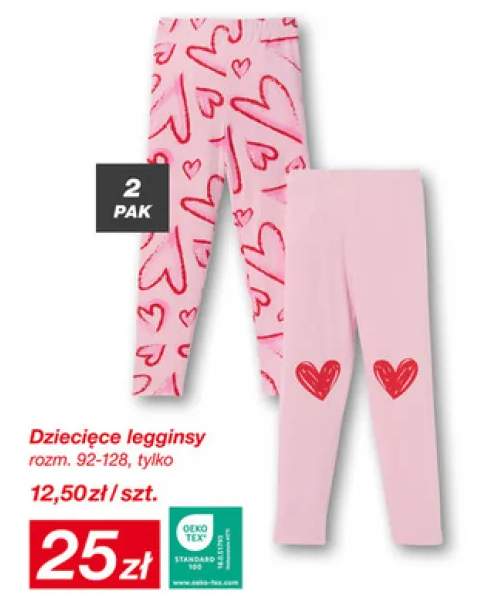 legginsy dziewczęce