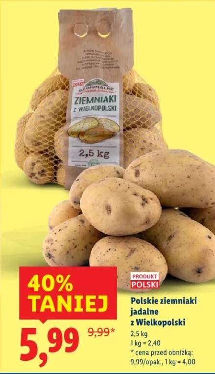 Ziemniaki jadalne z Wielkopolski