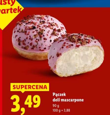 Pączek deli mascarpone