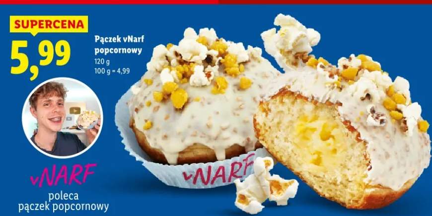 Pączek vNarf popcornowy