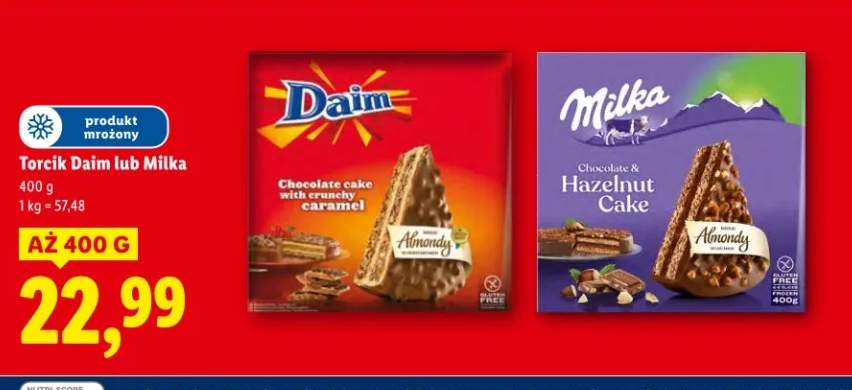 Torcik Daim lub Milka