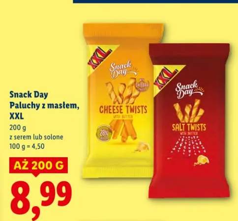 Paluszki z maśłem salt twists