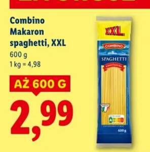 Makaron spaghetti, XXL