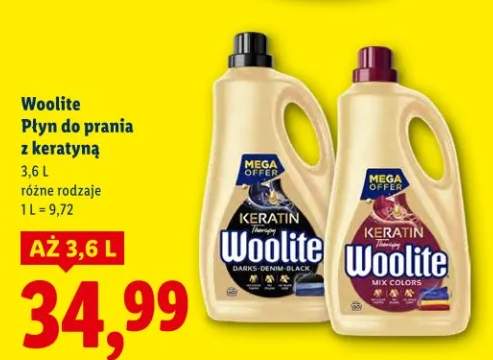 Płyn do prania z keratyną