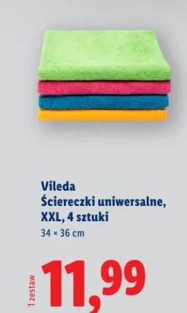 Ściereczki uniwersalne, XXL, 4 sztuki