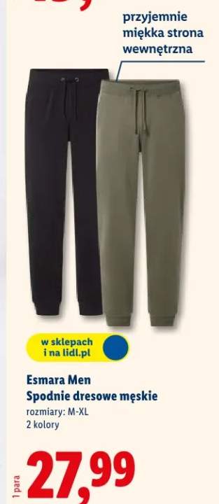 Spodnie dresowe męskie