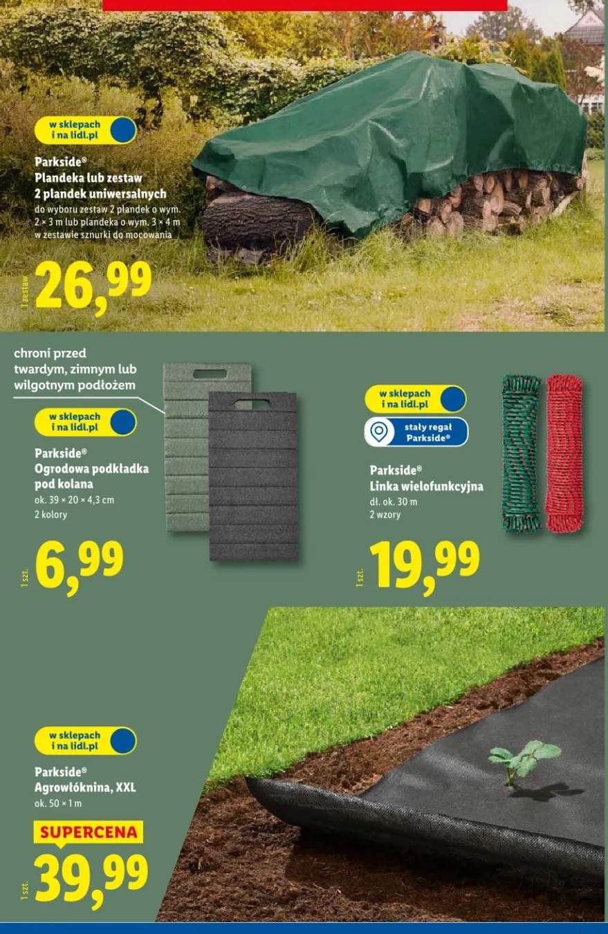 Plandeka lub zestaw 2 plandek uniwersalnych