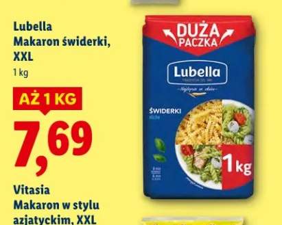 Makaron świderki, XXL