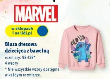 bluza dresowa dziecięca