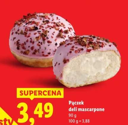 Pączek deli mascarpone