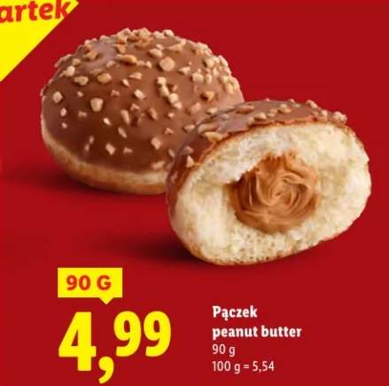 Pączek peanut butter
