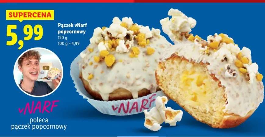 Pączek vNarf popcornowy