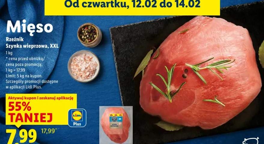 Rzeźnik Szynka wieprzowa XXL