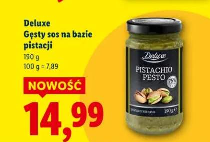 Gęsty sos na bazie pistacji