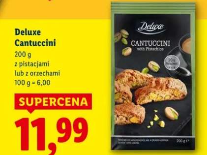 Cantuccini z pistacjami lub z orzechami