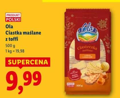 Ciastka maślane z toffi