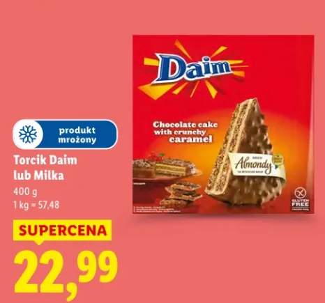 Torcik Daim lub Milka