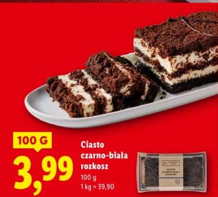 Ciasto czarno-biała rozkosz