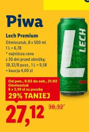 Piwo Lech Premium