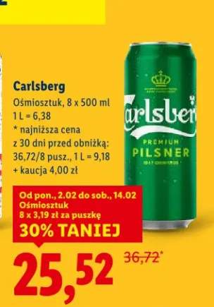 Piwo Carlsberg