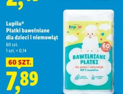 Płatki bawełniane dla dzieci i niemowląt