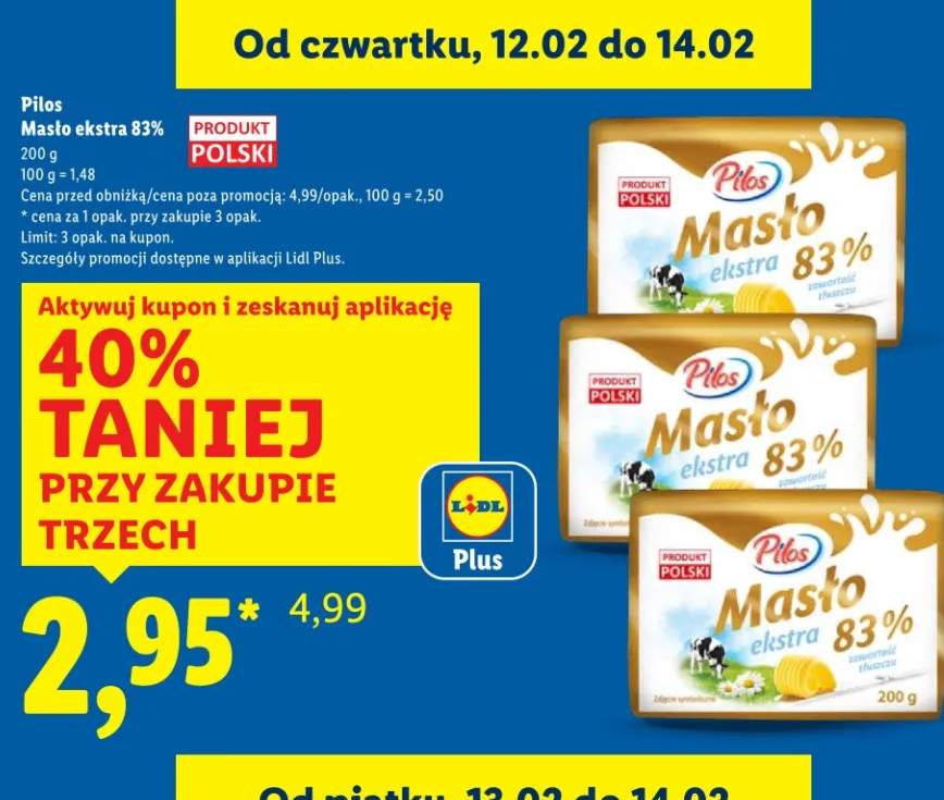 Masło ekstra 83%