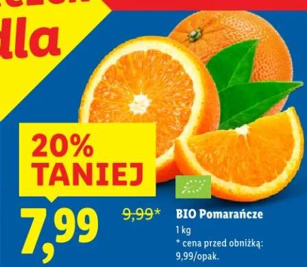 Pomarańcze bio