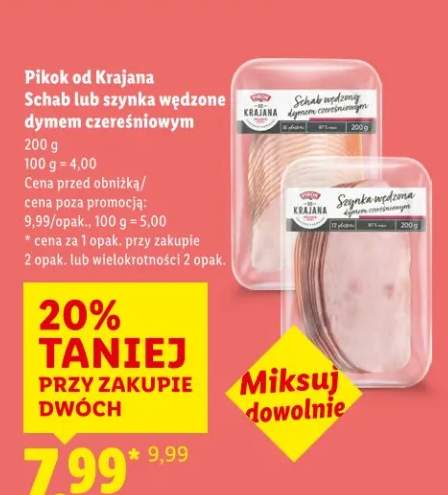 Schab lub szynka wędzone dymem czereśniowym