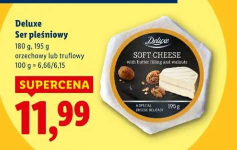 Ser pleśniowy orzechowy lub truflowy