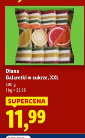 Galaretki w cukrze XXL