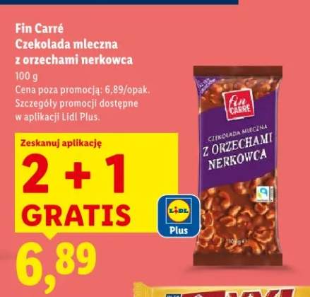 Czekolada mleczna z orzechami nerkowca