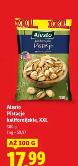 Pistacje kalifornijskie XXL