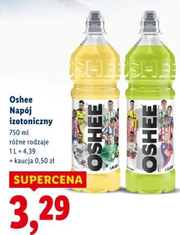 Napój izotoniczny różne rodzaje