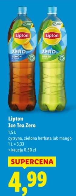 Ice Tea Zero cytryna