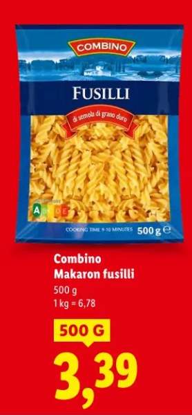 Makaron fusilli Combino