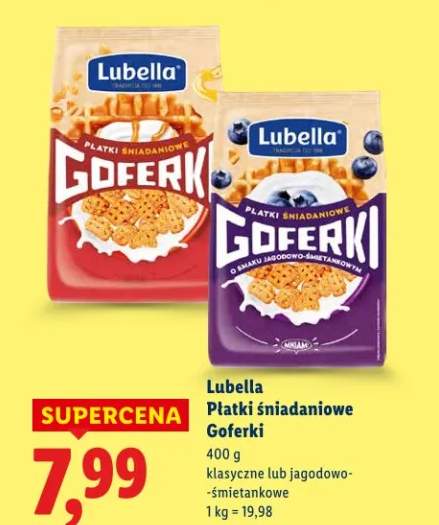 Płatki śniadaniowe Goferki klasyczne