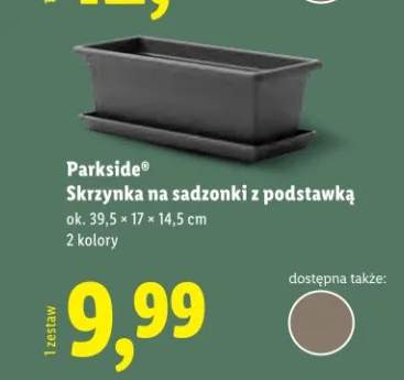 Skrzynka na sadzonki z podstawką