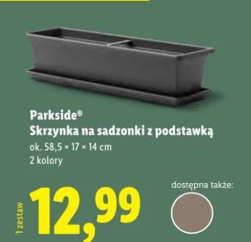 Skrzynka na sadzonki z podstawką