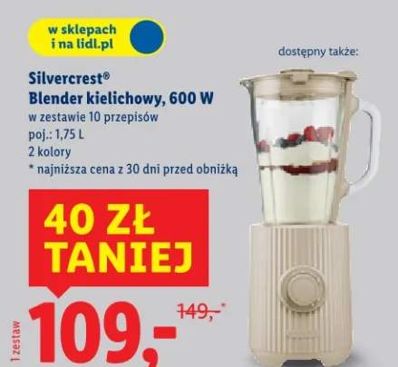 Blender kielichowy 600W