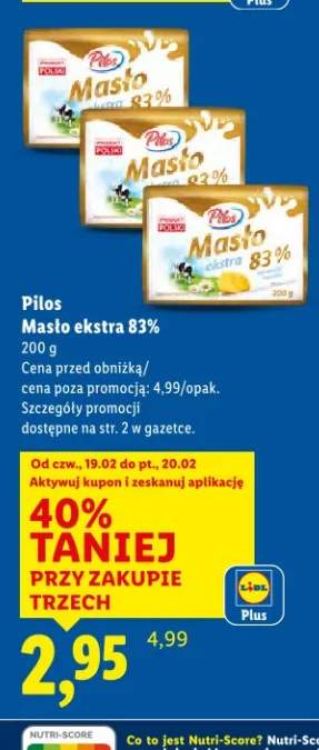 Masło ekstra 83%