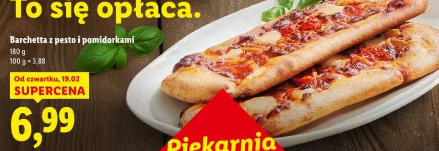 Barchetta z pesto i pomidorkami