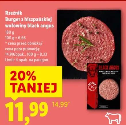 Burger z hiszpańskiej wołowiny black angus