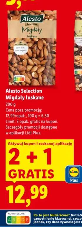 Migdały łuskane