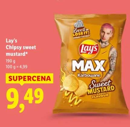 Chipsy sweet mustard