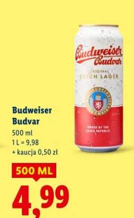 Piwo Budvar 500ml