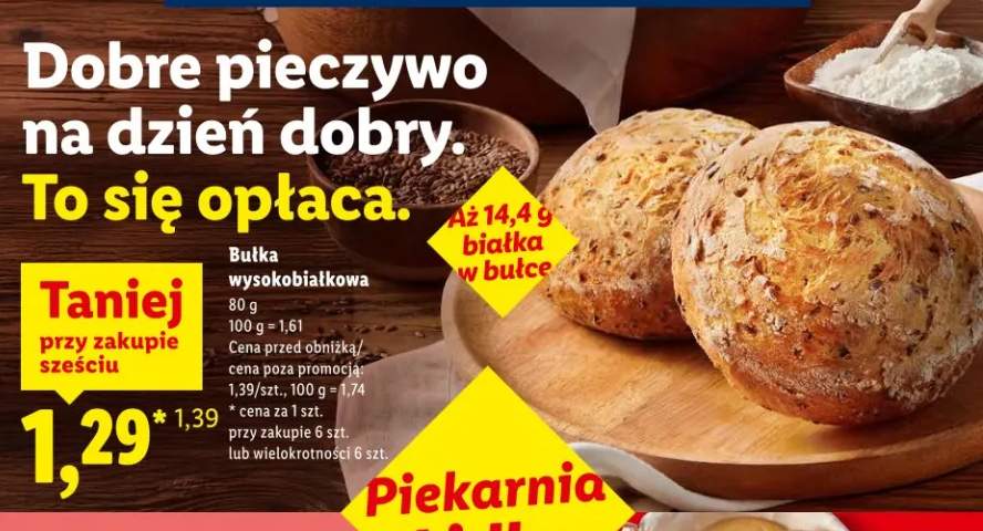 Bułka wysokobłatkowa