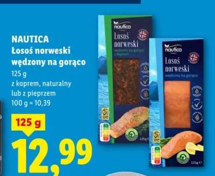 Łosoś norweski wędzony na gorąco